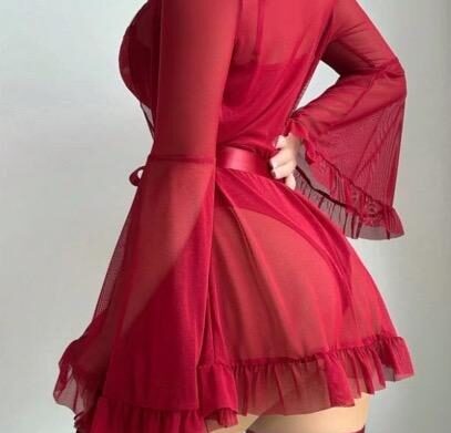 Chemises de nuit Rouge – Image 3